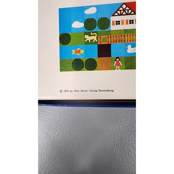 Creative Playthings Build A Picture Vintage 1972 Made In West Germany Complete! - Picture 6 of 12